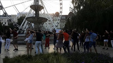 International Zouk Day (4.Fourth Flash Mob 2015)Budapest Erzsébet tér