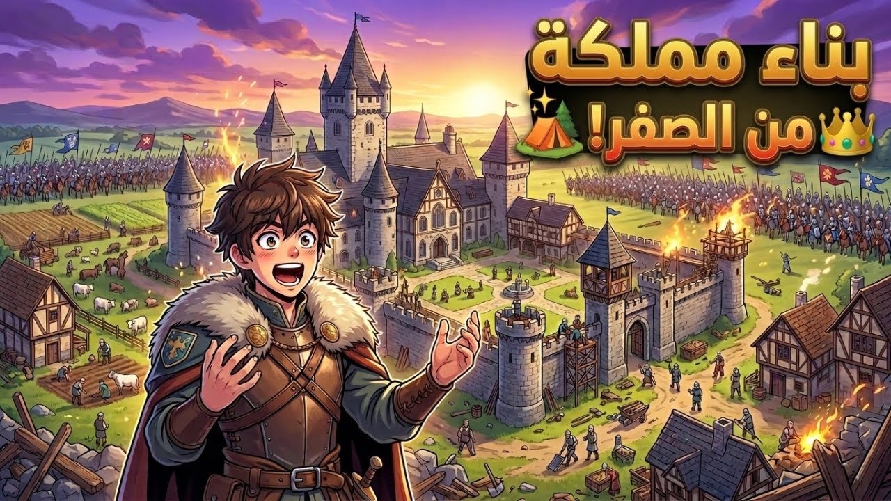 مانور لورد | حولت خيمة صغيرة إلى مملكة ضخمة! 😱🔥 | Manor Lords #1