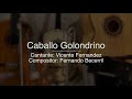 Caballo Golondrino - Puro Mariachi Karaoke - Vicente Fernandez