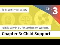 Family Law in BC for Settlement Workers. Chapter 3: Child Support (Apr 2019)