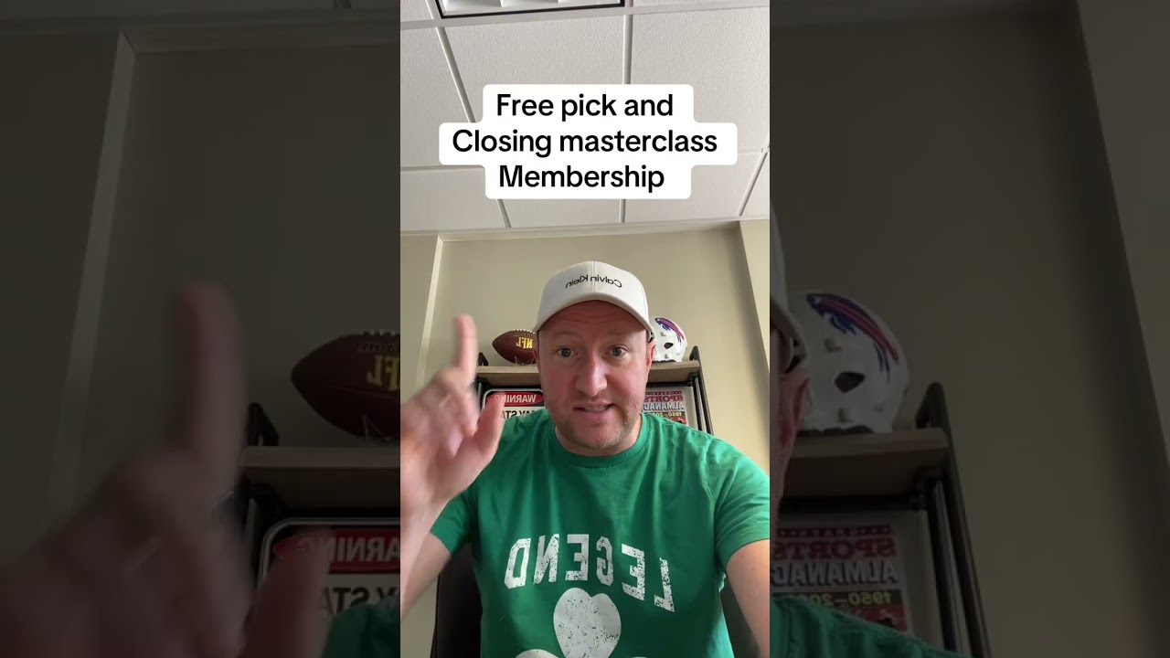 Free pick and closing masterclass membership 