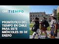 Se mantiene el calor en la zona sur y centro del país: ¿Cuál será la máxima en la RM?