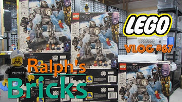 LEGO VLOG #68 | PARTNG OUT 10 IRON MONGER MAYHEM SETS | More used sorting | Ralph