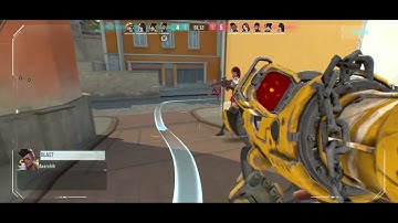 Valorant mobile (hyper front) 4Kills with raze(blast) #valorantmobile #hyperfront #4k