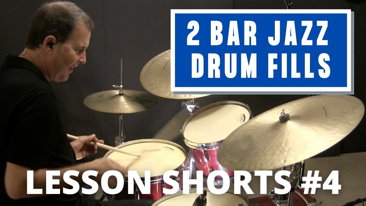 Master the secrets of 2 Bar Jazz Drum Fills - Lesson Short #4 - YouTube