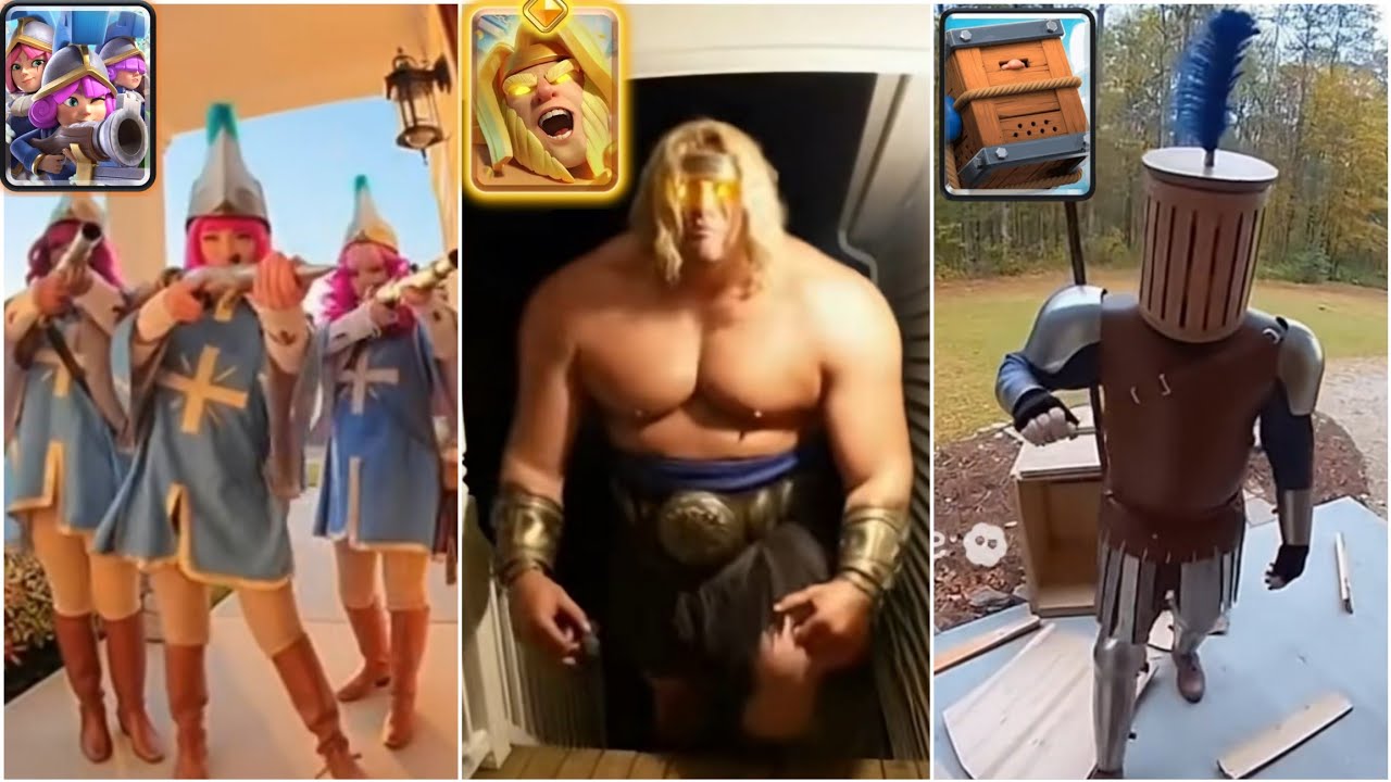 50 Clash Royale Cards in REAL LIFE 😱 Sora 2 AI Magic 🪄✨