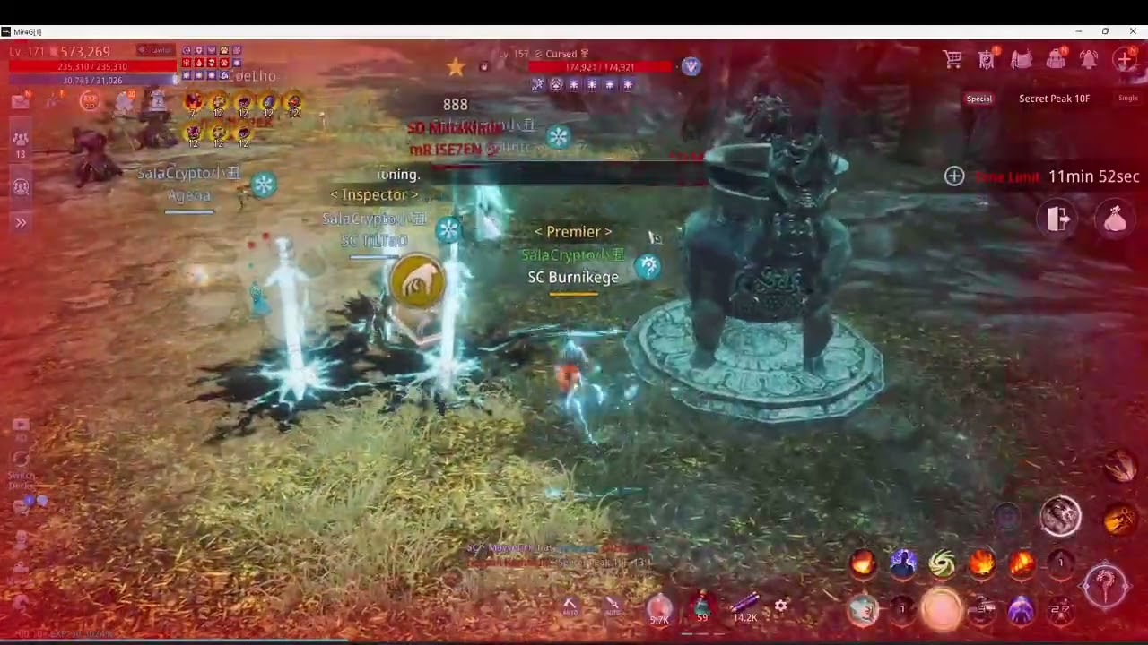 MIR4: Secret Peak Fight SA32 (SalaCrypto vs Matarindo)