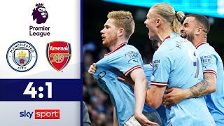 De Bruyne & Co. zerlegen Gunners! Vorentscheidung im Titelkampf? | Man City - FC Arsenal | EPL 22/23