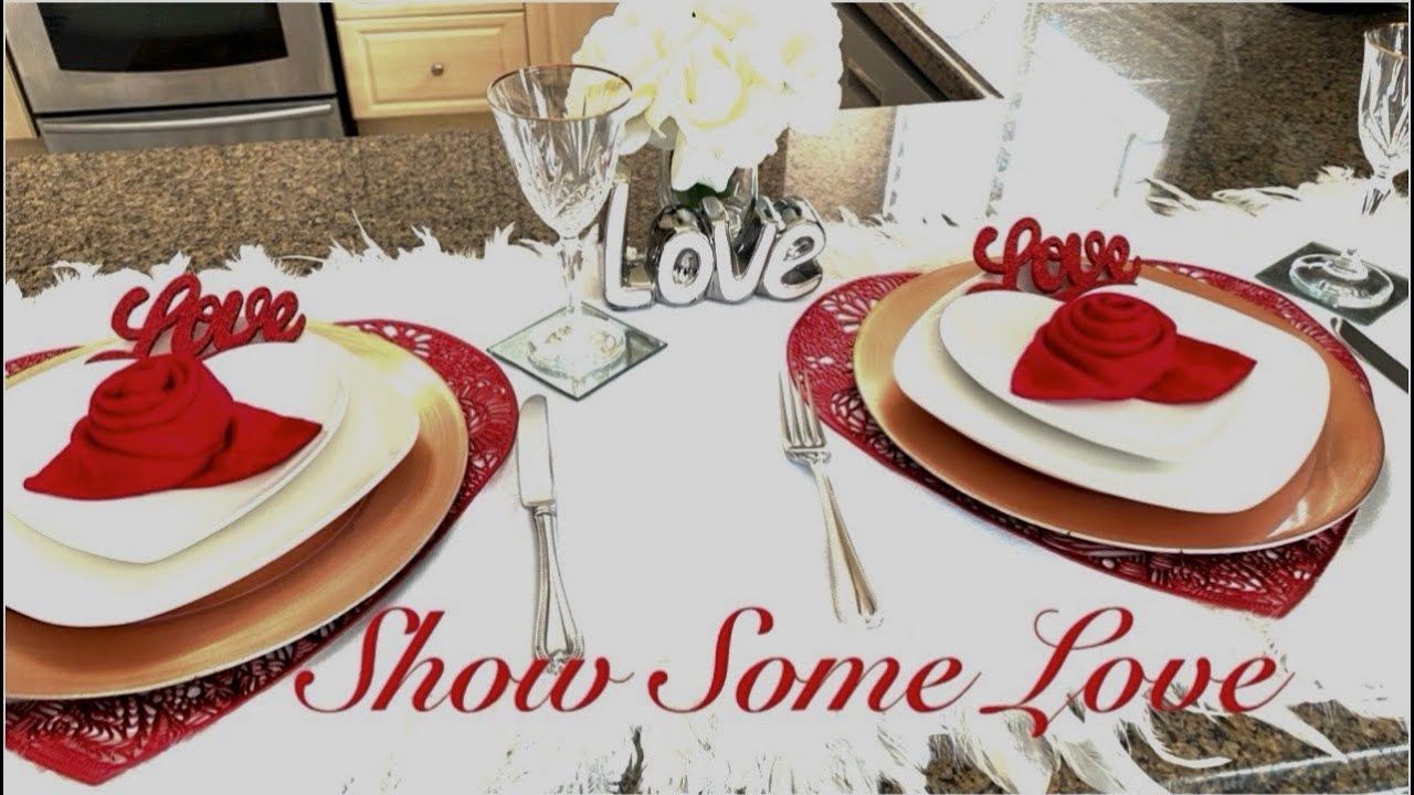 Show Some Love Collab 2022 | How To Set Up A Romantic Dinner For