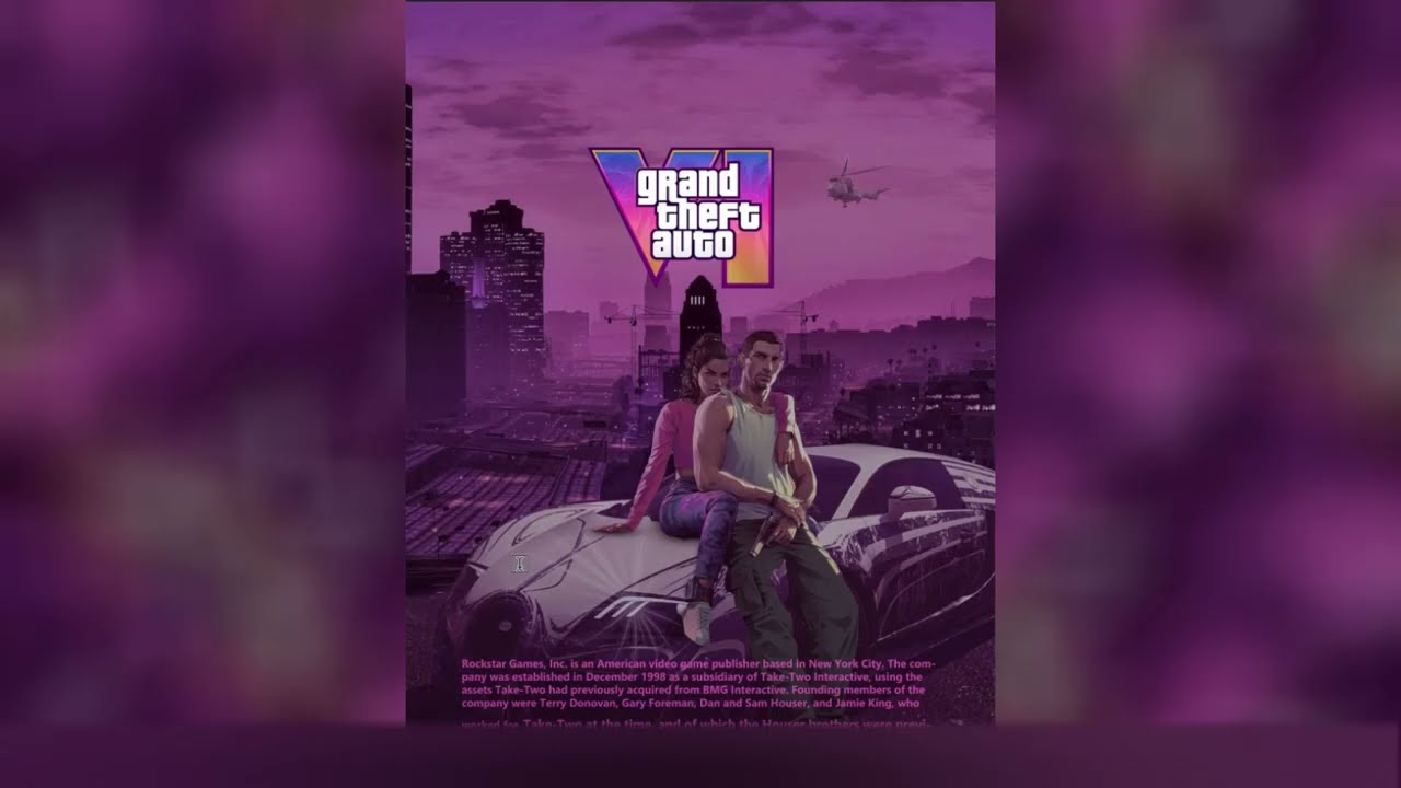 gta 6 poster in photoshop