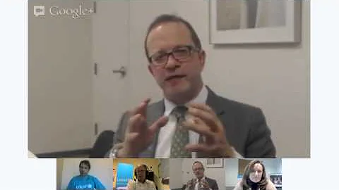 Google+ Hangout: Ted Chaiban, UNICEF Chief of Emer...