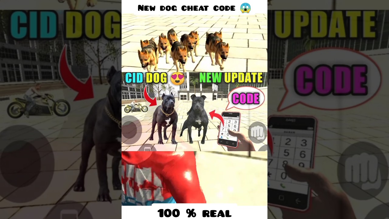 🤯 New dog Cheat Code  lI Indian bike driving 3d 😱New Update Cheat Code 