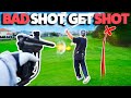 Most Painful Golf Challenge Ever *Paintball Gun*