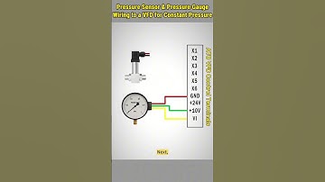 How to Wire Pressure Transducer & Pressure Gauge to VFD #howto #wiring #watersupply #pressurecontrol