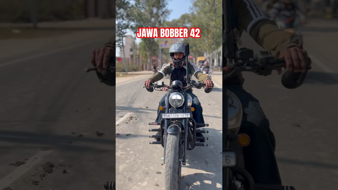 Jawa 42 Bobber Mirror Black 🔥