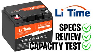 LiTime 50Ah Battery Review - Lithium - NEVER Buy Another Lead-Acid Deep Cycle Battery