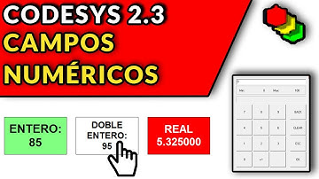 🔴✅CODESYS 2.3 - AGREGAR CAMPOS NUMÉRICOS A UNA VISUALIZACIÓN