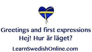 Swedish Greetings and First Expressions (phrases and dialogue) screenshot 5