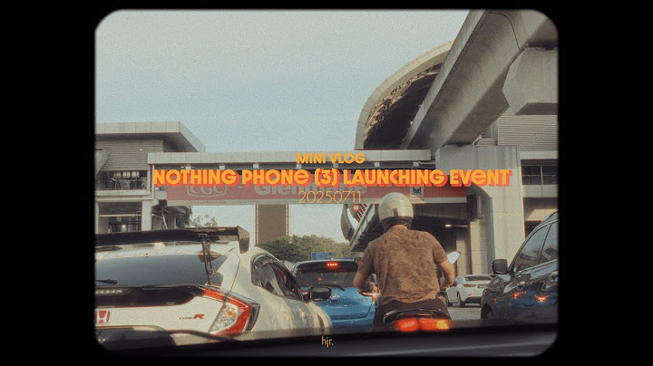 Nothing Phone (3) Launching @ EX8 Subang Jaya
