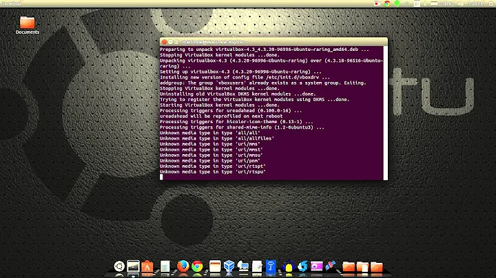 Updating VirtualBox in Ubuntu 14.04