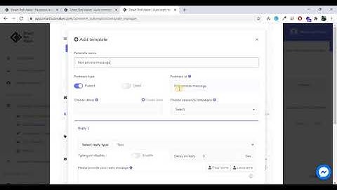 How to use comment automation for facebook page in Smart Bot Maker?