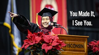 Lisa Kamal's Graduation Keynote Speech  University of WisconsinMadison Winter Commencement 2019