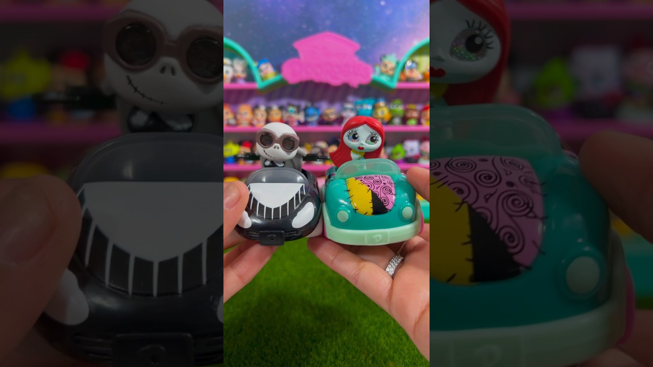 Disney Doorables Jack and Sally let’s go vehicles! 