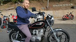 1982 Kawasaki KZ550 LTD - YouTube