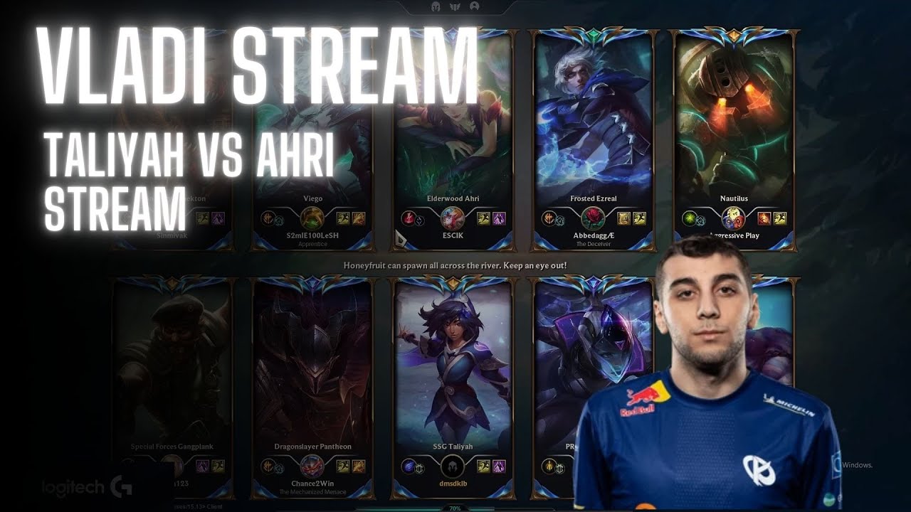KC Vladi Stream Rank 1 EUW | Jackies Vladi Yike VS Zoelys Dragdar Febiven Lot | Ryze VS Tristana |
