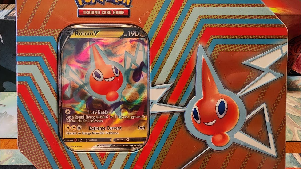 Rotom V Hidden Potential Tin - Pokemon Cards Opening