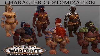 World of Warcraft   Shadowlands Alpha Character Customization