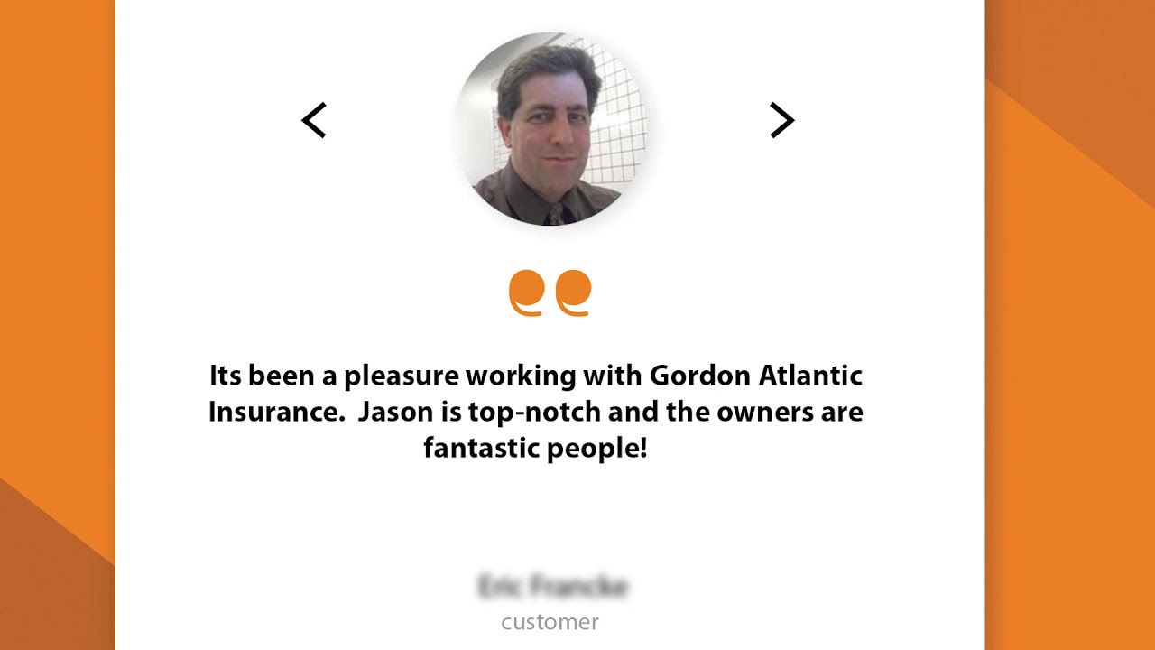 Gordon Atlantic Insurance Business Testimonials YouTube