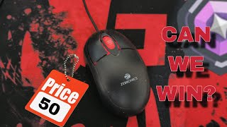 CAN WE REACH DIAMOND 2 WITH ONLY 50 RUPEE MOUSE?