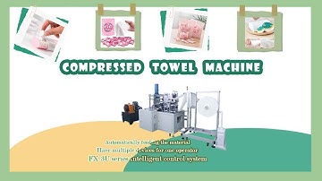 Coin Towel Making Machine |How to use a compressed towel？