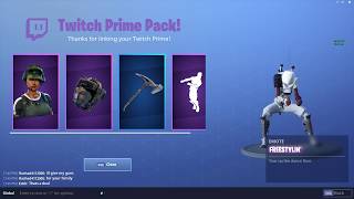 How To Claim The Free Fortnite Twitch Prime Pack 2 Loot And Skin Usgamer
