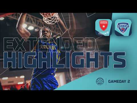 Itelyum Varese v Peristeri Betsson | Extended Highlights | #BasketballCL 2026-27