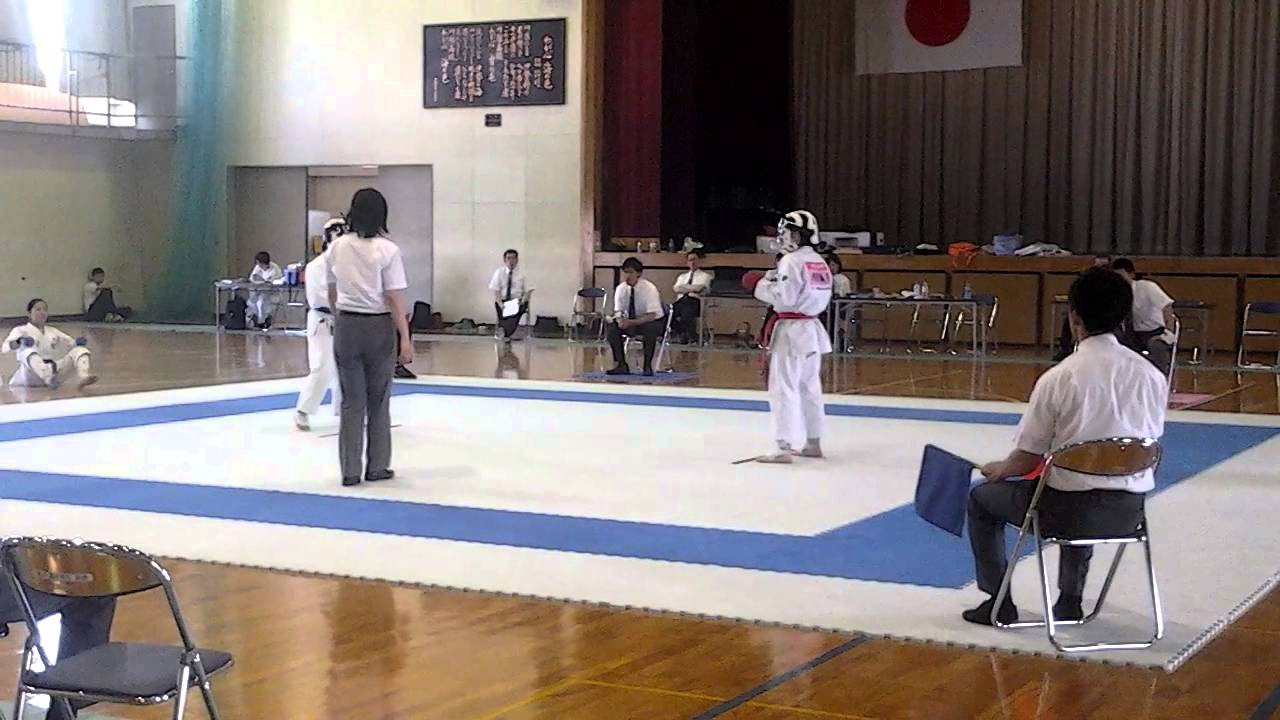 四日市四郷高校空手道部 県総体 ミツキ 7 YouTube