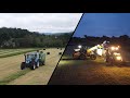 Bailing And Stackin First Cut Silage 2021!!! - Part 2 - JCB Tm320 Stackin!! (Ireland)