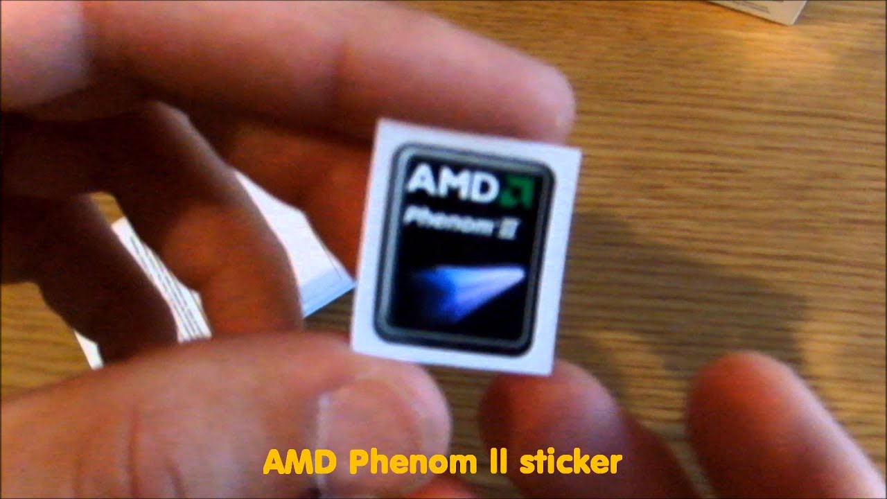 AMD Phenom ll X2 555 unboxing