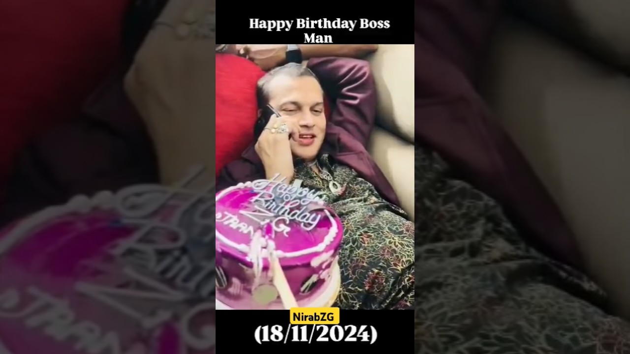 Zubeen Da Birthday Celebration🎂Zubeen Da New WhatsApp Status Video♥️Zubeen Garg Music❣️
