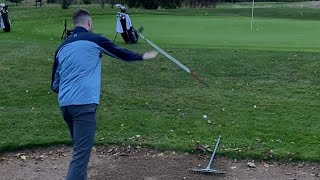 ANGRY Golfer Gets Shown How To Hit His Own Club!?