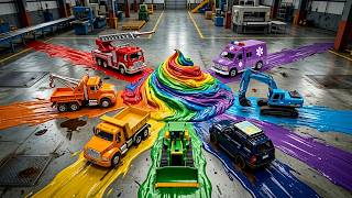 🚛 Rainbow Mud Factory! Toy Construction Team’s Ultimate Color Mission Adventure
