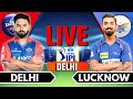 Ipl 2024 live dc vs lsg match 64  ipl live score  commentary  delhi vs lucknow live match