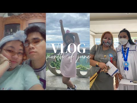 lm diaries 🦋 june: grad, tagaytay, f2f driving exam