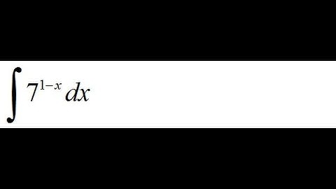 Integrals of Exponential and Logarithmic Functions | Calculus Tutorial 02