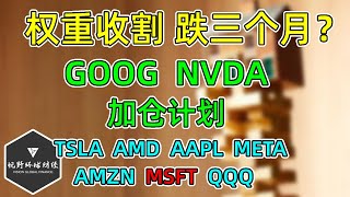 美股 权重收割！流动性跌三个月！GOOG、NVDA加仓计划更新！TSLA、MSFT、AAPL、AMD、META等个股更新！澳洲、加拿大重启加息！