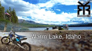 Dirtbike Ride at Warm Lake, Idaho - Beautiful Mountains & Hot Springs