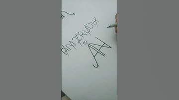 ANIRUDH name logo #shorts #comment your name #shorts