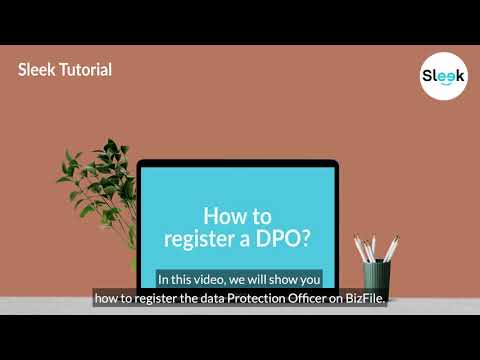 How to Register a DPO? | Sleek Tutorials | Sleek