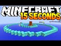 Minecraft "15 Seconds of Parkour" (Really Fast Speed Parkour)